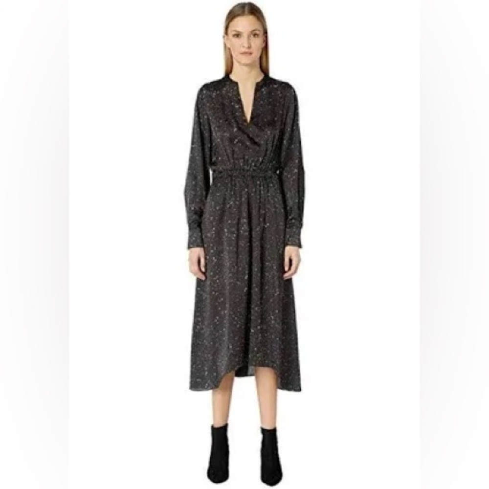 VINCE Constellation Print Poet Dress